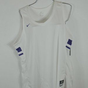 Nike Woman's Basketball Jersey 3XL Sleeveless Tank White Orchid NWT